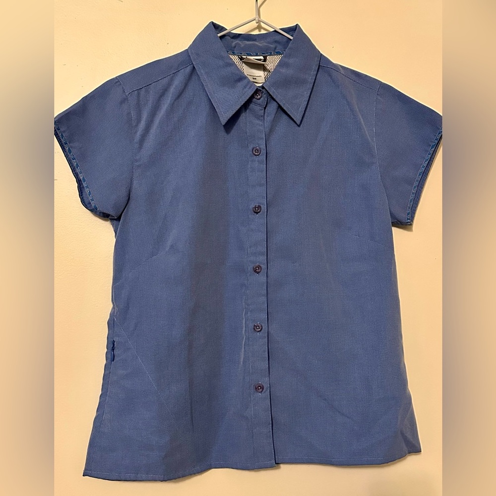 The North Face Blue Checkered Shirt